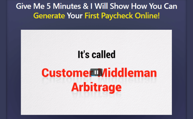 Click Wealth System Customer Middleman Arbitrage 