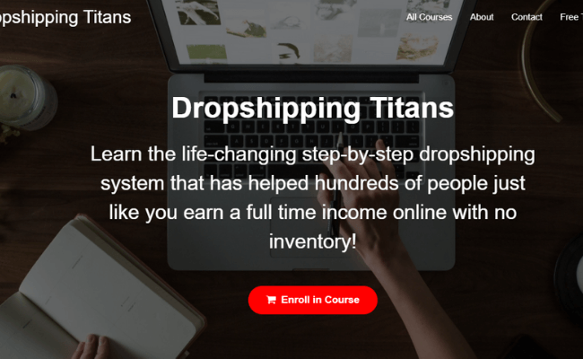 Dropshipping Titans Course Review