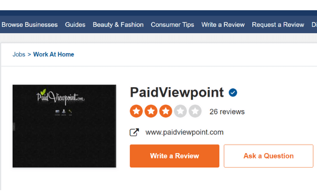 PaidViewpoint Reviews
