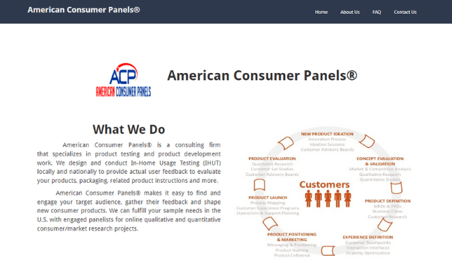 American Consumer Panels Website Scam or Legit