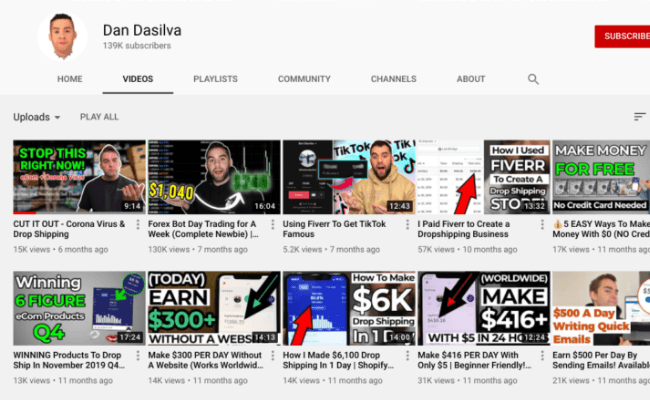 Dan Dasilva YouTube Channel