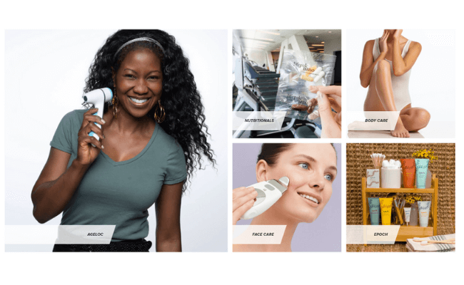 Nu Skin Products Categories