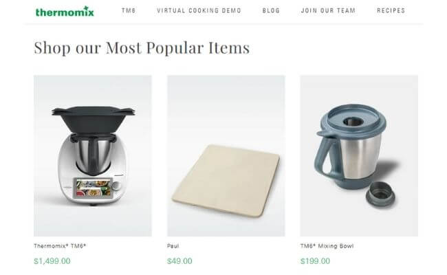 Thermomix Products