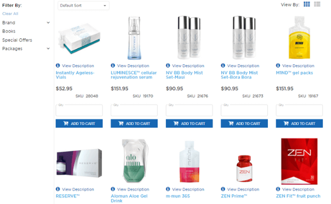 Jeunesse Products Review