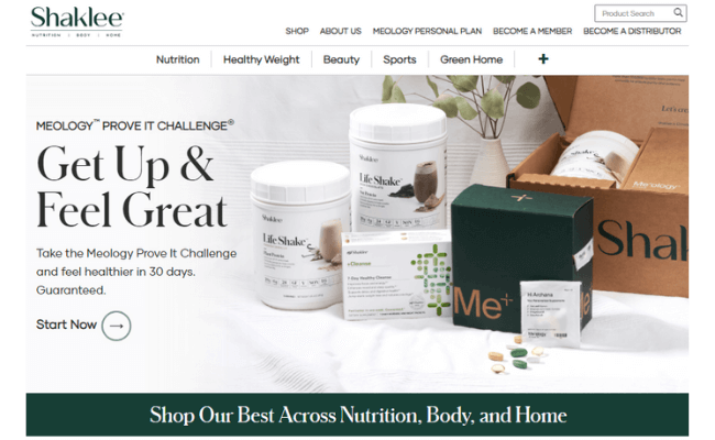 Shaklee Website