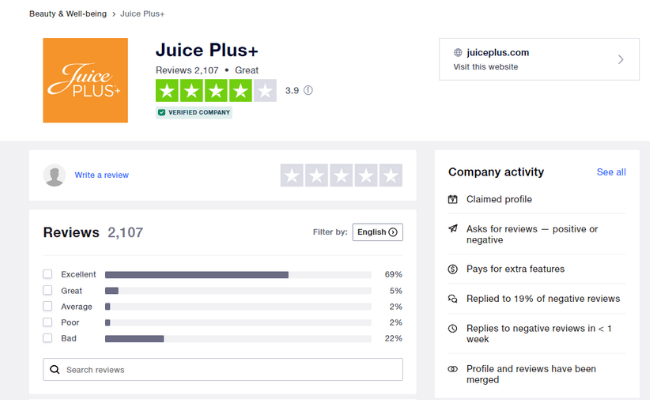 Juice Plus MLM Reviews