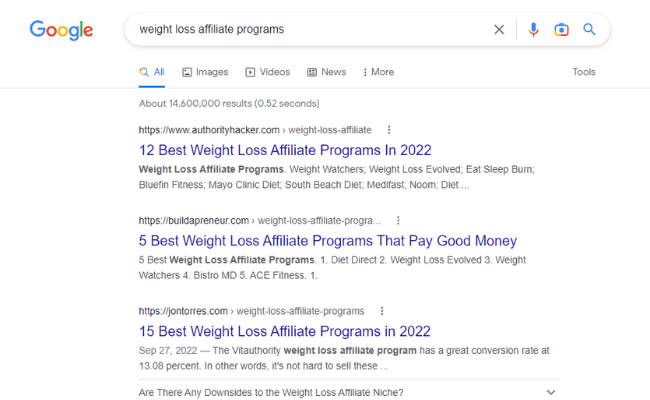 Ways To Find Affiliate Programs - Google Search