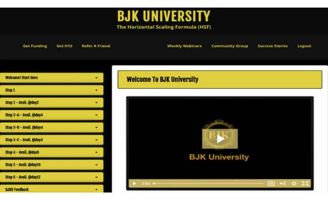 BJK University Review