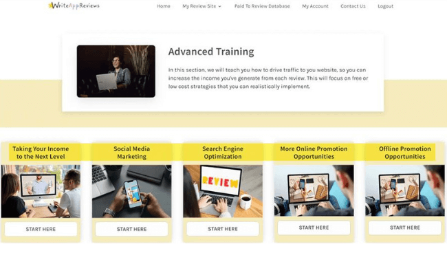 Write App Reviews Advanced Training