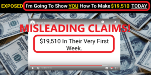 Secret Profit Club Review - Misleading Income Claims