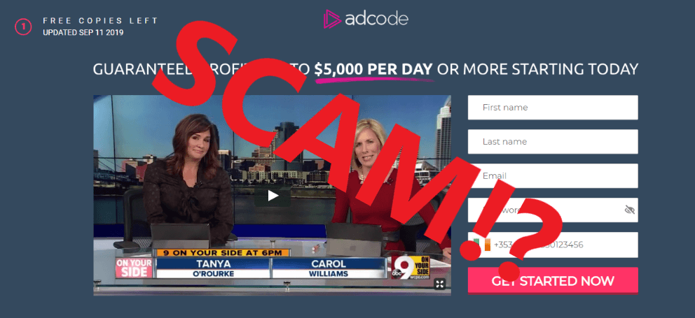 AD Code Scam Review