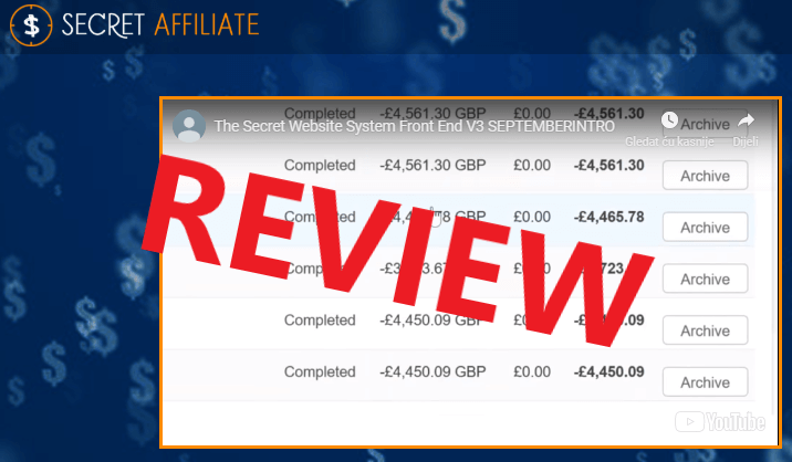 Super Affiliate Website Review