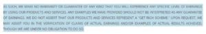 Affiliate Profits Club Earnings Disclaimer