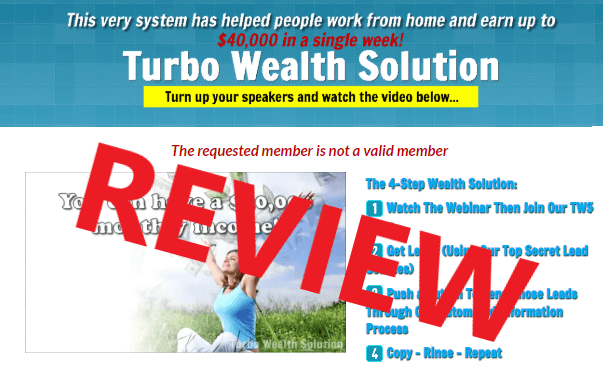Turbo Wealth Solution Review
