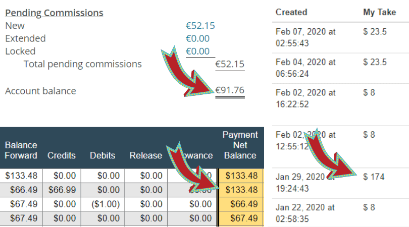 Affiliate Commissions