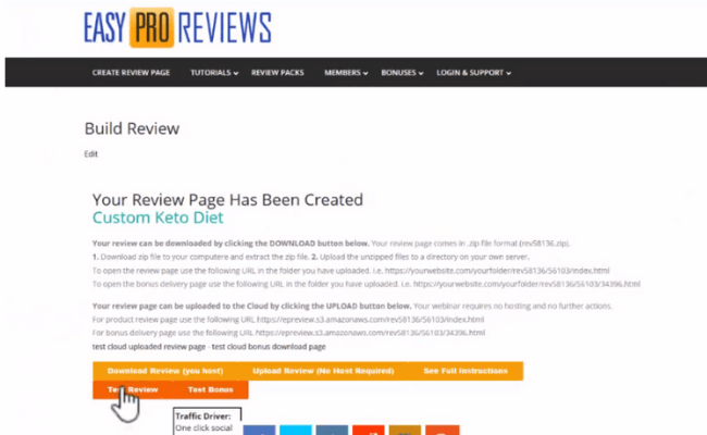 Easy Pro Reviews Upload Review