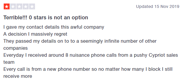 Home Profit System Complaint