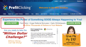 Profit Clicking Website