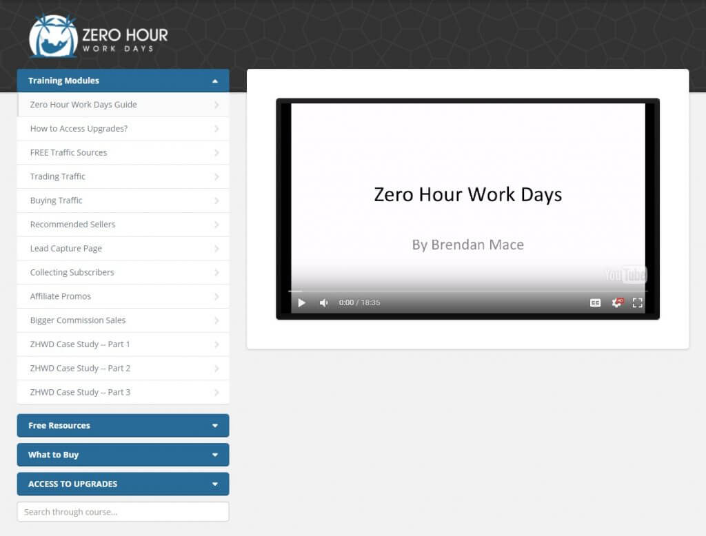 Zero Hour Work Days Dashboard