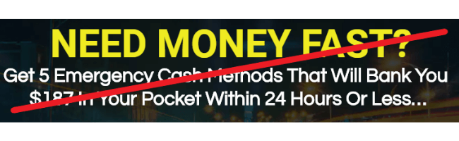 Fast Cash 5 Misleading Claims