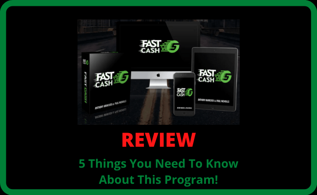 Fast Cash 5 Review - 5 Things You Need To Know About This Program