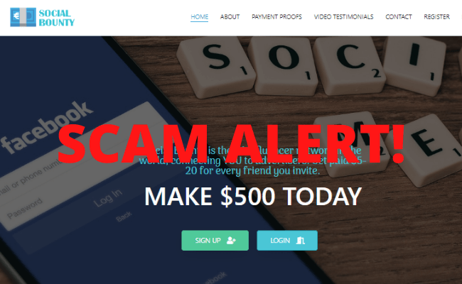 Social Bounty Review - Scam Alert!