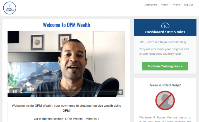 OPM Wealth Review - Members Area