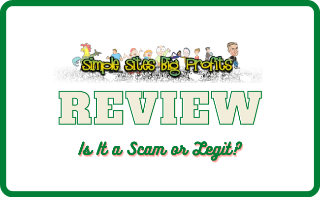 Simple Sites Big Profits Review