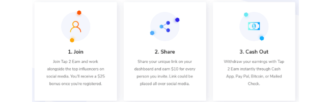 Tap2Earn Review - Steps