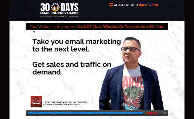 30 Days Email Marketing Journey Hacks Content