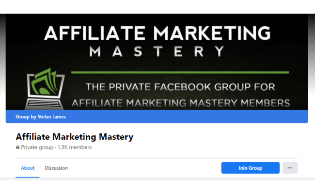 Affiliate Marketing Mastery Review - Facebook Group