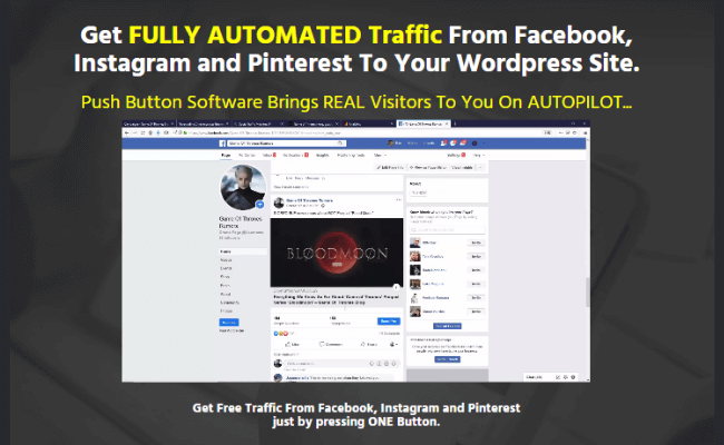 Social Traffic Machine Sales Page