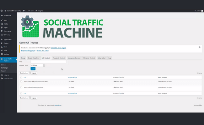 Social Traffic Machine Step 2.