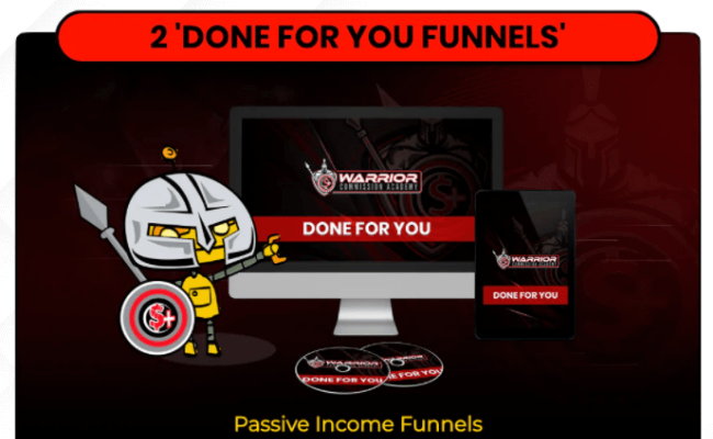 Warrior Commission Academy DFY Funnels