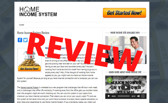 Home Income System Review (2022) - Scam or Legit? The Truth Exposed!