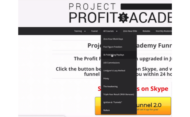 Project Profit Academy Review