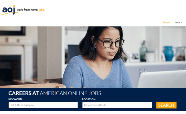 American Online Jobs Scam #2