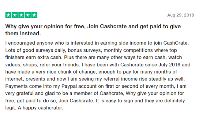 CashCrate Hans Review