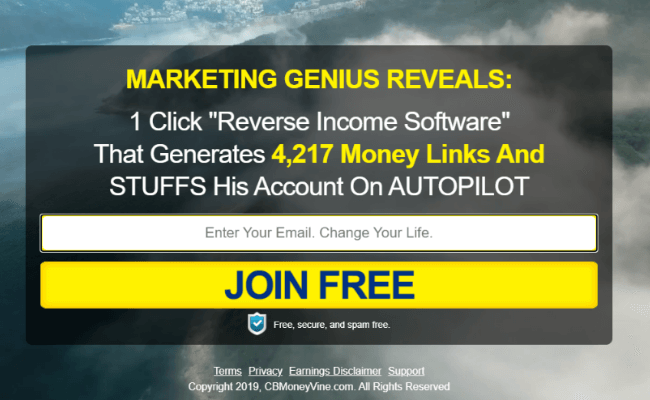 CB Money Vine Review - Free Membership