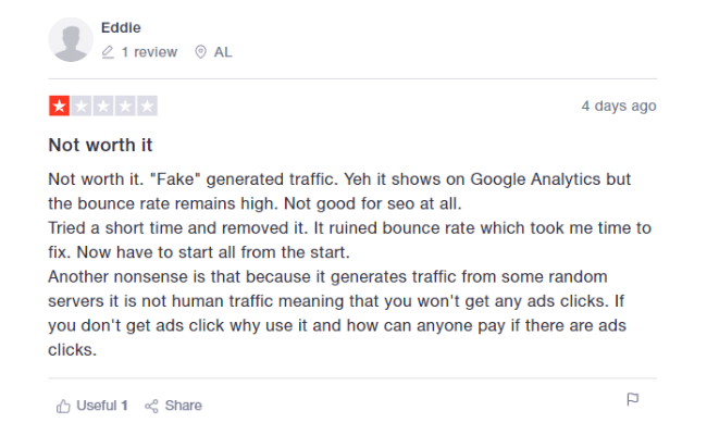 Simple Traffic Reviews