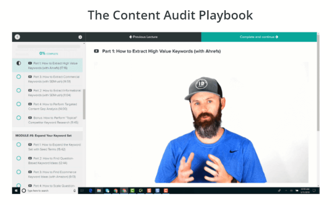 SEO Playbook Review - The Content Audit Playbook