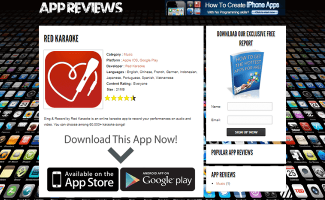 Write App Reviews Review - Step 3