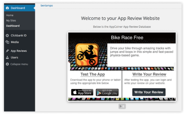 write app review