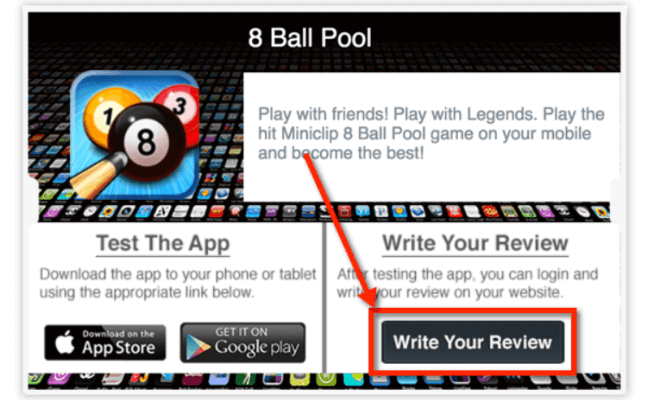 write app review