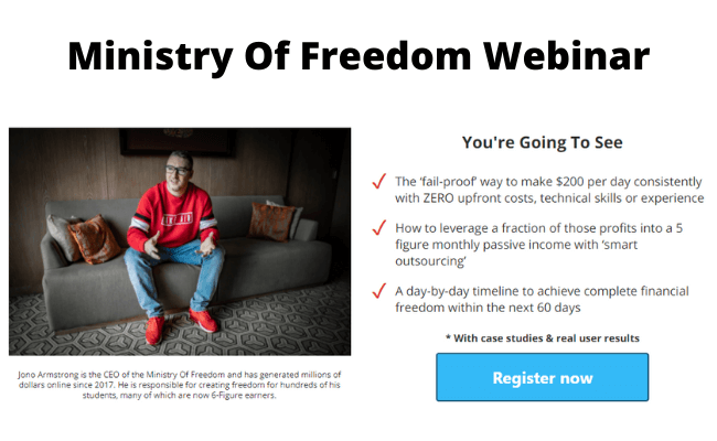 Ministry Of Freedom Webinar