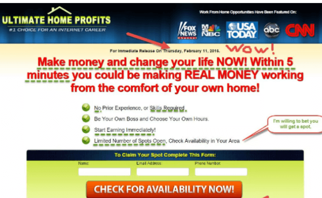 Home Profit System Clone Scam