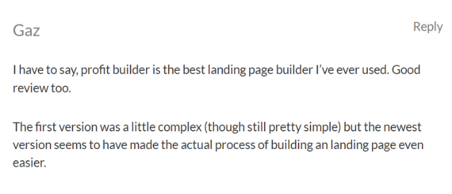 WP Profit Builder Reviews