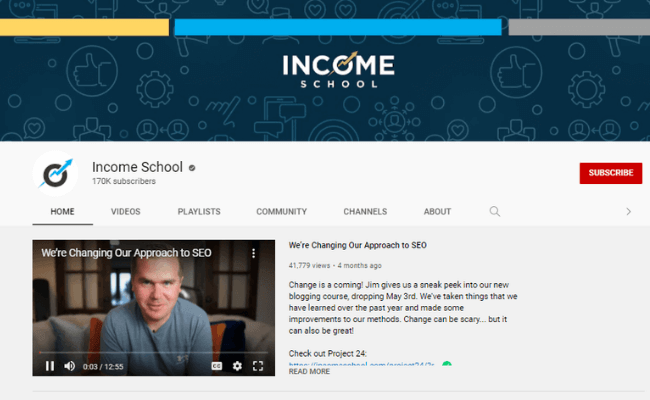 Income School YouTube Channel