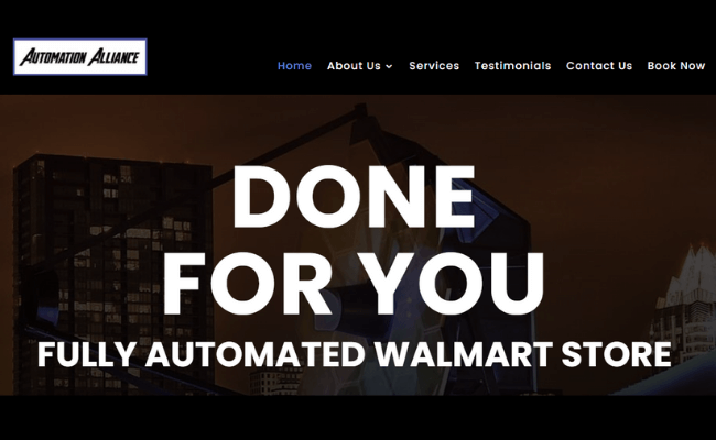 Walmart Automation Alliance Website