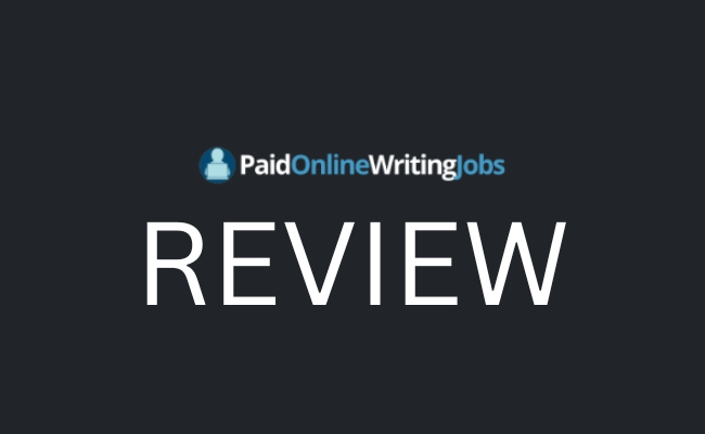Paid Online Writing Jobs Review Scam